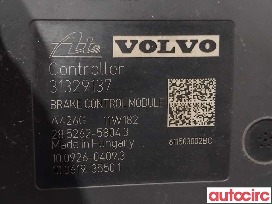 ABS sentral til Volvo V60 2010-2013 (Type I, Fase 1)  (VOLVO|31329138|100212-05434|31329137)