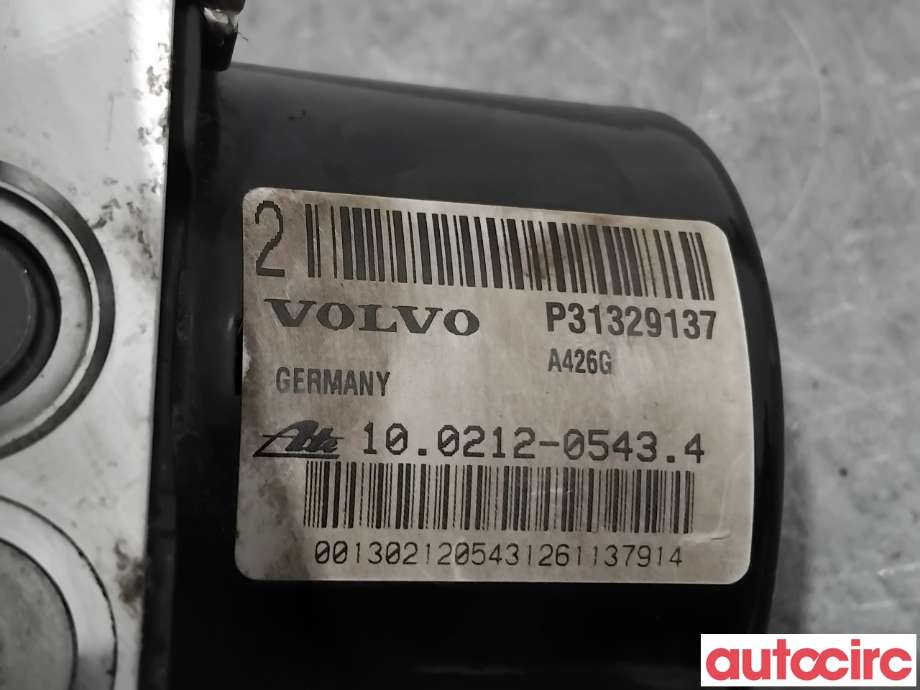 ABS sentral til Volvo V60 2010-2013 (Type I, Fase 1)  (VOLVO|31329138|100212-05434|31329137)