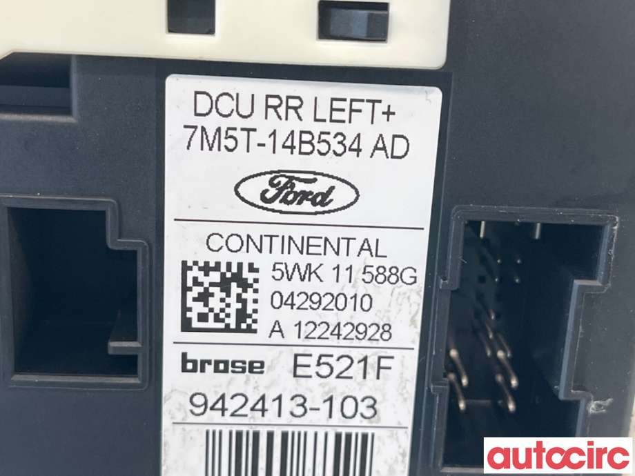 Ruteheis venstre bak til Ford Focus 2008-2010 (Type II, Fase 2)  (FORD|1776007||7M5T-14B543AD)