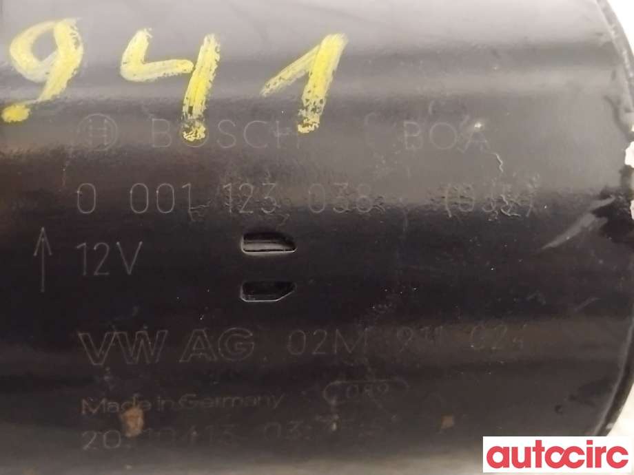Starter diesel til VW Golf VI 2008-2012  (VOLKSWAGEN|02M911024X|0001123038|02M911024)