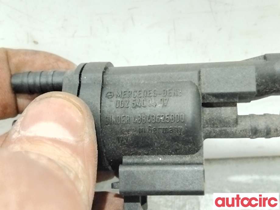 Vakuumventil til Mercedes A-Klasse 2005-2012 (W169) (W169) (MERCEDES|A0005003201||0025401497)