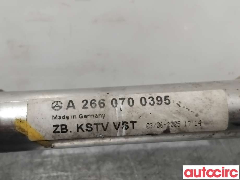 Dyseskinne (fuelrail) til Mercedes A-Klasse 2005-2012 (W169) (W169) (MERCEDES|A2660700895||A2660700395)