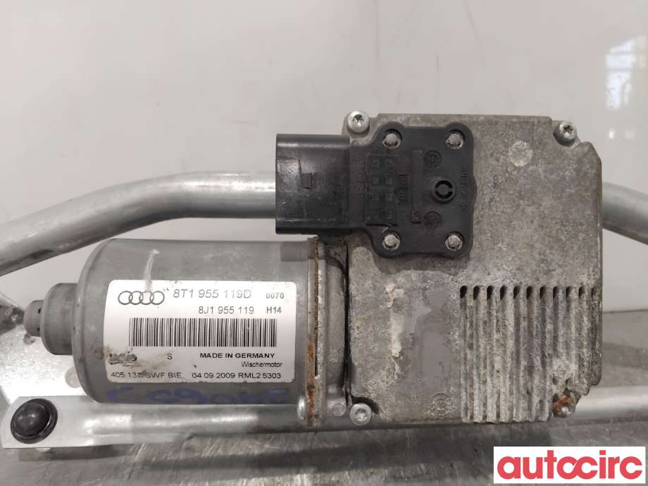 Viskermotor frontrute til Audi A5 2007-2016 (Type I)  (AUDI|8T1955023E|405132|8T1955119D)