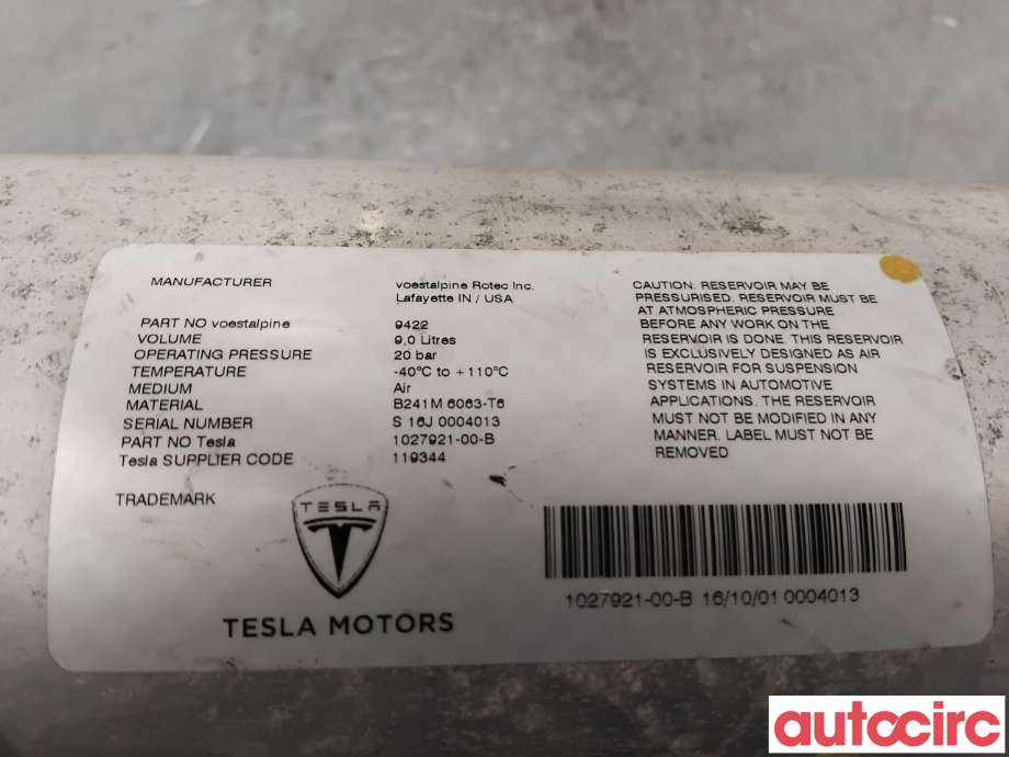Diverse deler til Tesla Model X 2016-->>  (TESLA|1027921-00-B|119344)