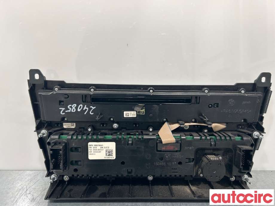 Varmeapparat betjening til BMW 5-Serie 2010-2017 (F10/F11) (F10/F11) (BMW|61319328425|)