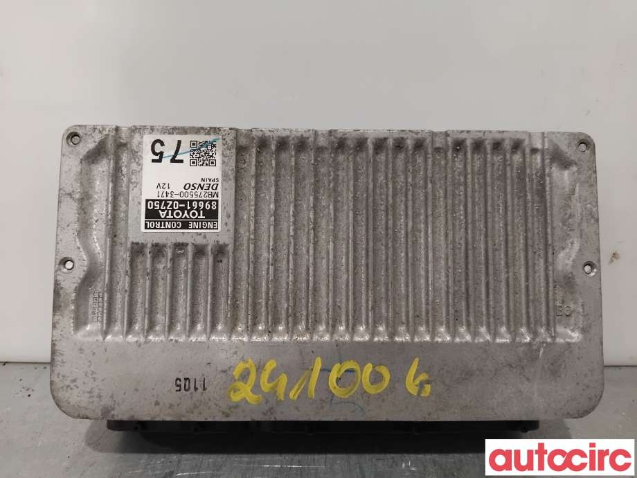 Styreenhet motor til Toyota Auris 2013-2015 (Type II, Fase 1)  (TOYOTA|896610Z750|275500-3471|89661-0Z750)