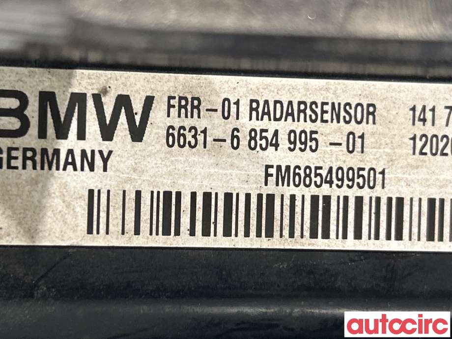 Sensor radar til BMW 5-Serie 2010-2017 (F10/F11) (F10/F11) (BMW|66315A3B7E0)