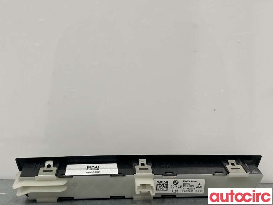 Bryterpanel førersete til BMW 5-Serie 2010-2017 (F10/F11) (F10/F11) (BMW|61319361237)