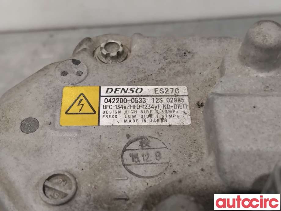 Aircondition kompressor til Toyota RAV4 2016-2019 (Type IV, Fase 2)  (TOYOTA|8837033030|042200-0533|)