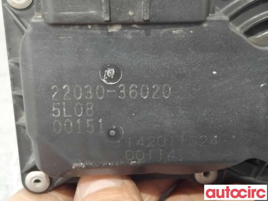 Spjeldhus til Toyota RAV4 2016-2019 (Type IV, Fase 2)  (TOYOTA|2203036020||22030-36020)