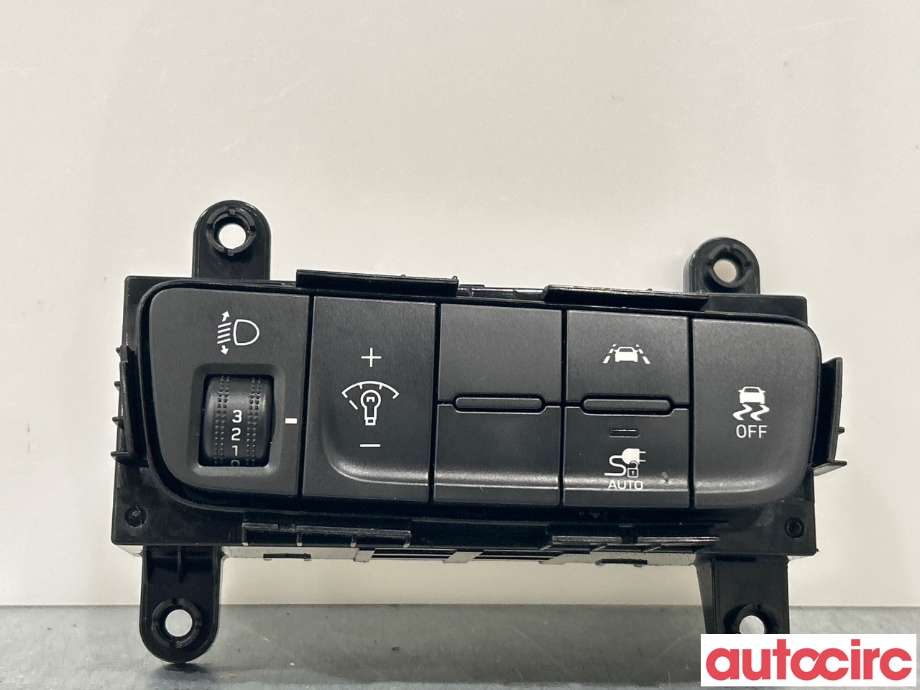 Bryter Antispinn til Hyundai Kona, 2017-2021 (Type I, Fase 1)  (HYUNDAI|93710K4AL0TRY)