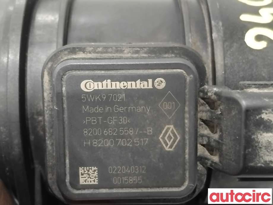 Luftmengde/luftmassemåler til Renault Megane 2009-2016 Type III  (RENAULT|8200682558|5WK97021)