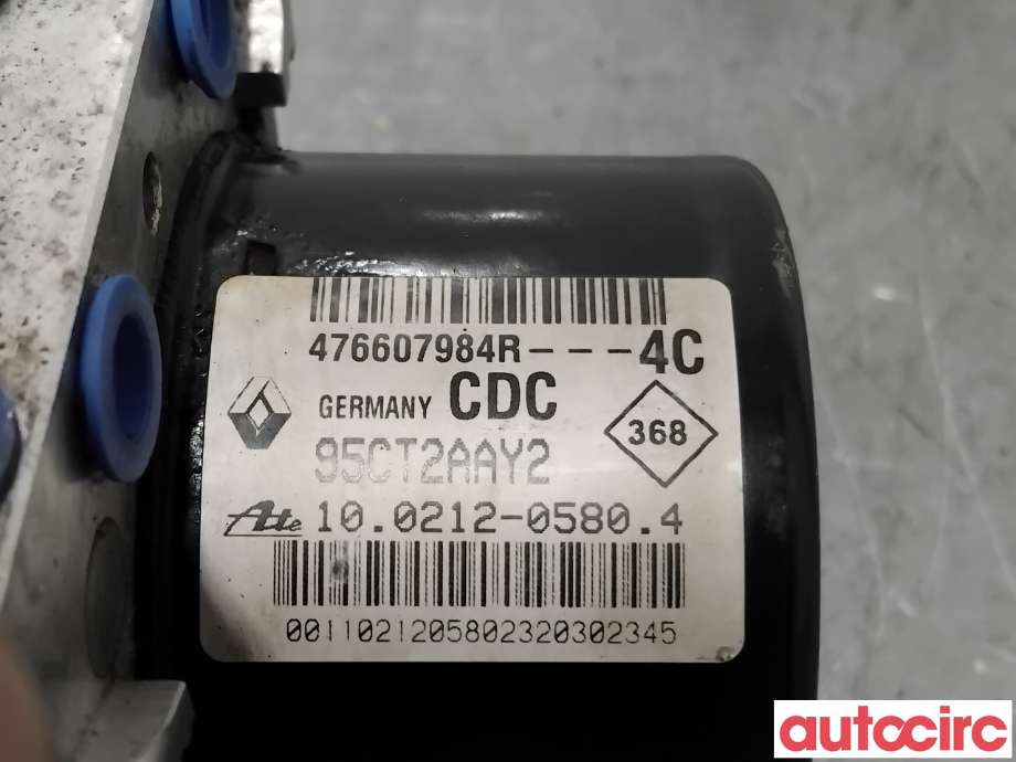 ABS sentral til Renault Megane 2009-2016 Type III  (RENAULT|476607618R|100961-14643|476607984R)