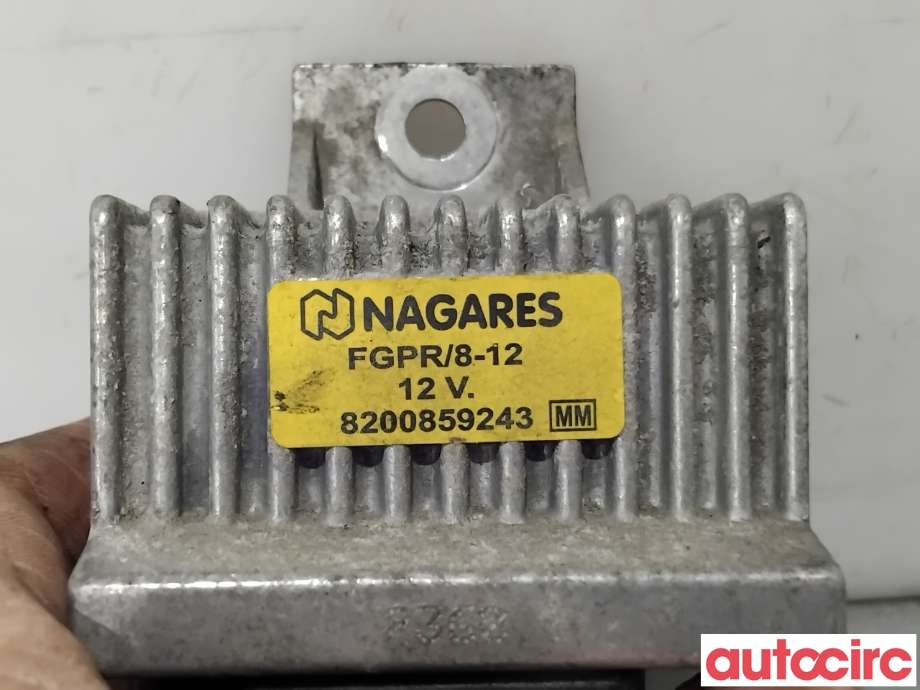 Rele gløde til Renault Megane 2009-2016 Type III  (RENAULT|8200859243|FGPR8-12)