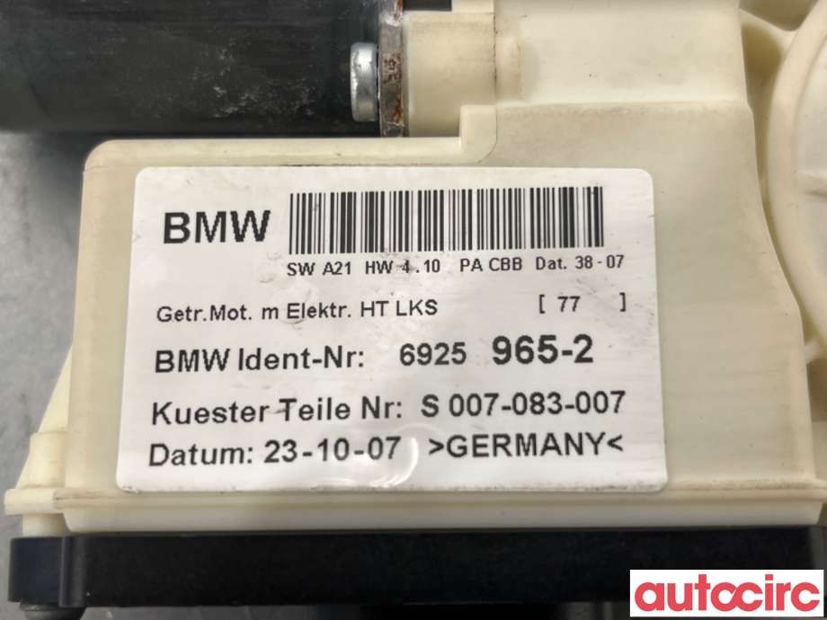 Ruteheis venstre bak til BMW X3 2007-2010 (Fase 2) (E83) (E83) (BMW|67626925965|0130822237|6925965)
