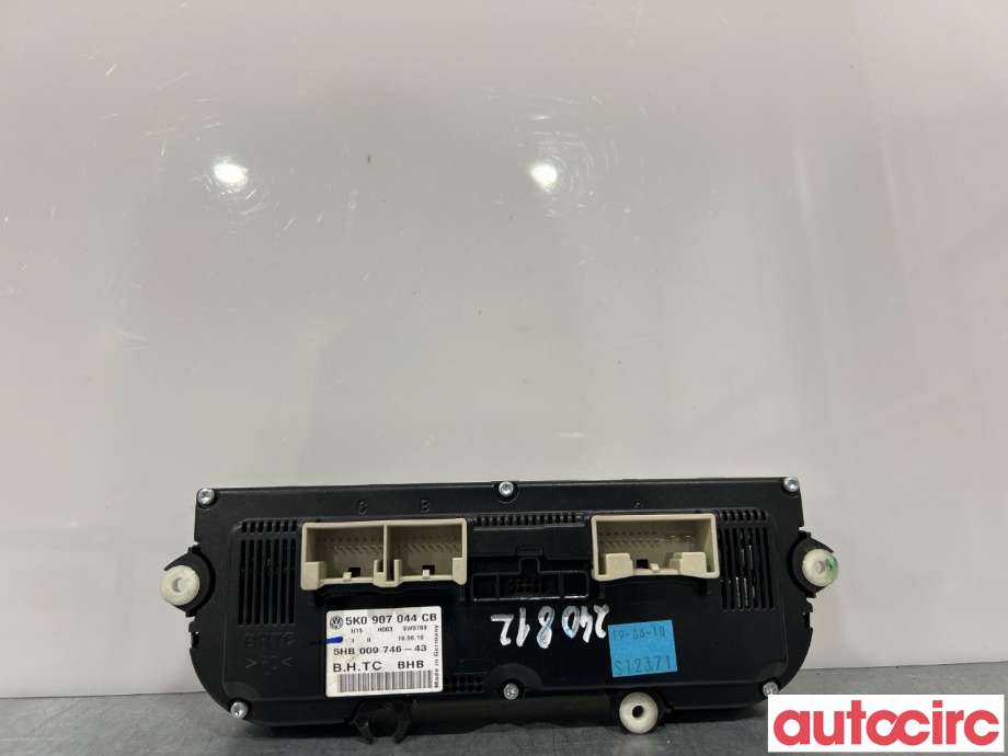 Varmeapparat betjening til VW Passat 2005-2010 (B6) (B6) (VOLKSWAGEN|5K0907044CB|5HB009746-43|5K0907044HD)