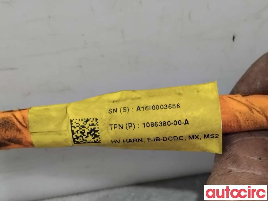 Kabel høy volt (HV) hybrid til Tesla Model X 2016-->>  (TESLA|1086380-00-A|)