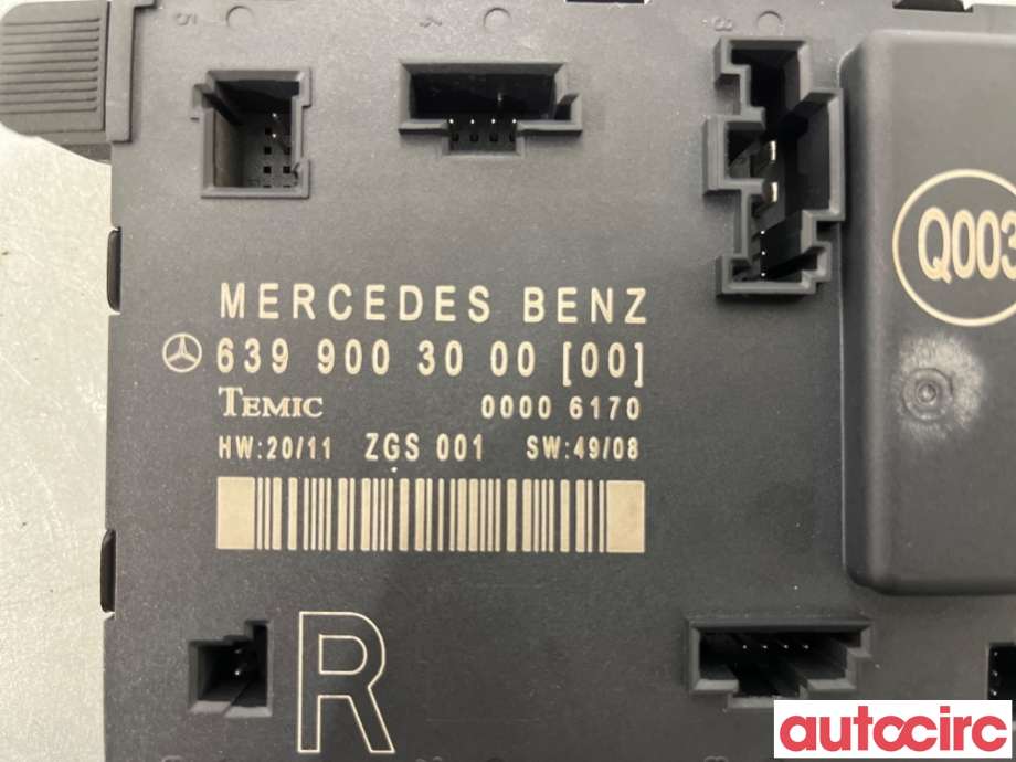 Styreenhet dør venstre foran til Mercedes Vito/Viano 2010-2014 (Fase 2) (W639) (W639) (MERCEDES|A6399003201|00006170|6399003000)