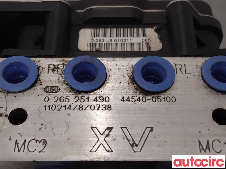 ABS sentral til Toyota Avensis 2009-2015 (Type III, Fase 1)  (TOYOTA|4405005170|0265251490|44540-05100)