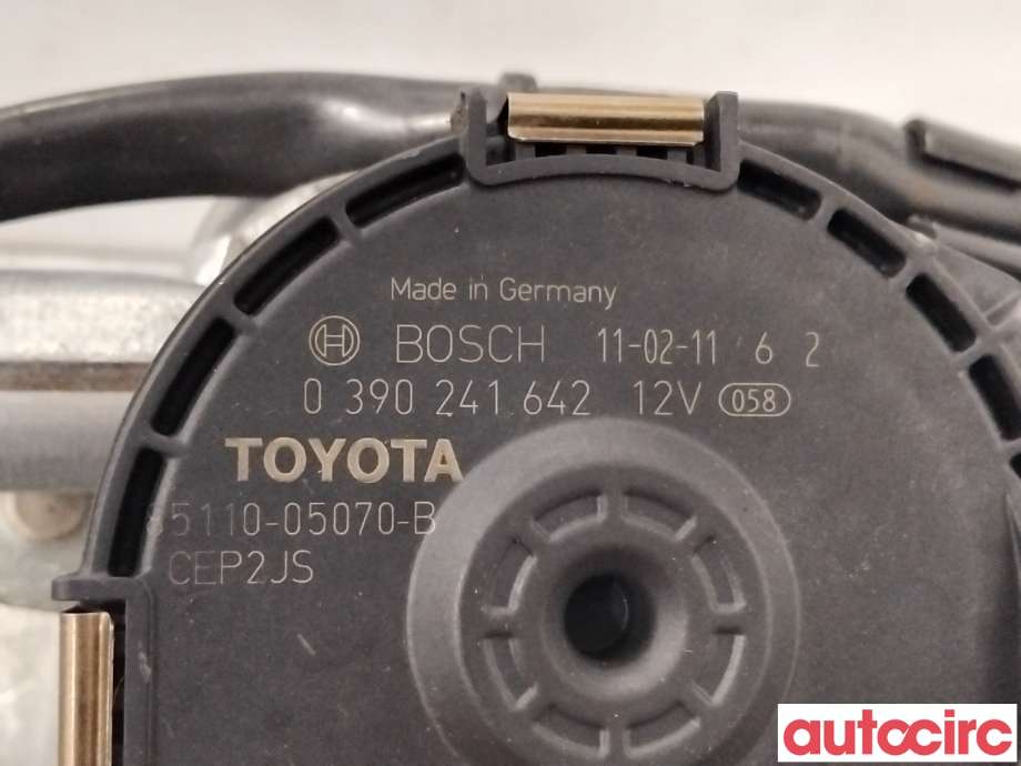 Viskermotor frontrute til Toyota Avensis 2009-2015 (Type III, Fase 1)  (TOYOTA|8501005080|0390241642|85110-05070)