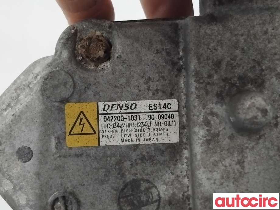 Aircondition kompressor til Toyota Auris 2013-2015 (Type II, Fase 1)  (TOYOTA|8837047032|042200-1031|)