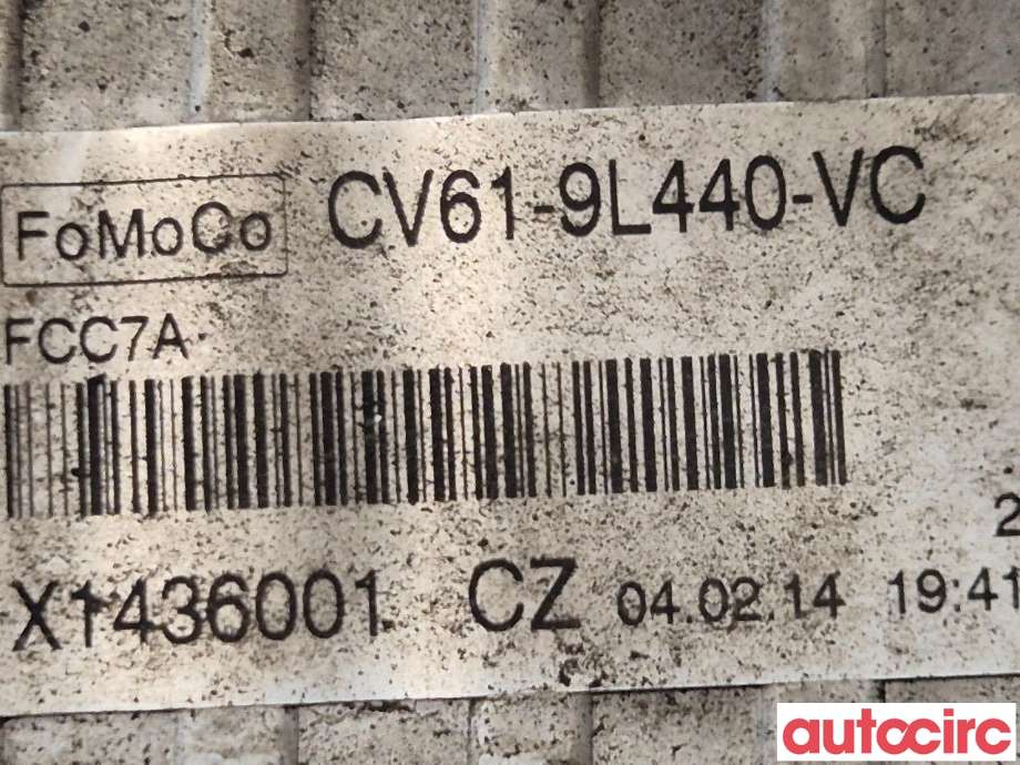 Intercooler til Ford Focus 2011-2014 (Type III, Fase 1)  (FORD|2026747|CV61-9L440-VD|)