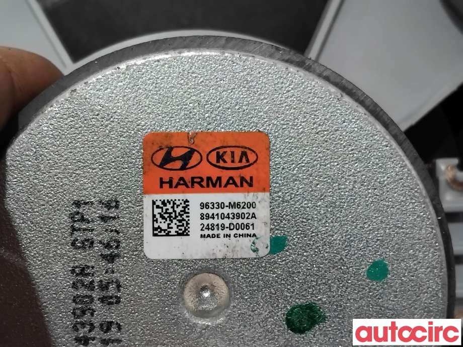 Bilstereo høyttaler til Kia e-Soul 2019-->> (Type III)  (KIA|96330M6200||96330-M6200)