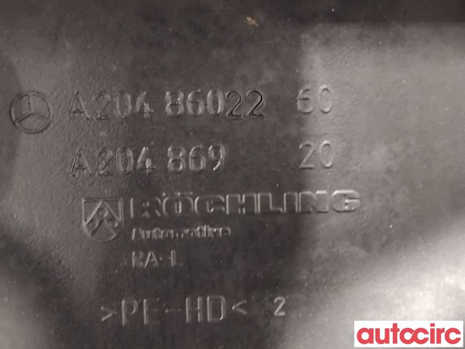 Spylertank til Mercedes E-Klasse 2009-2013 (Fase 1) (W212) (W212) (MERCEDES|A2048691220|A2048602260|A2048690300)