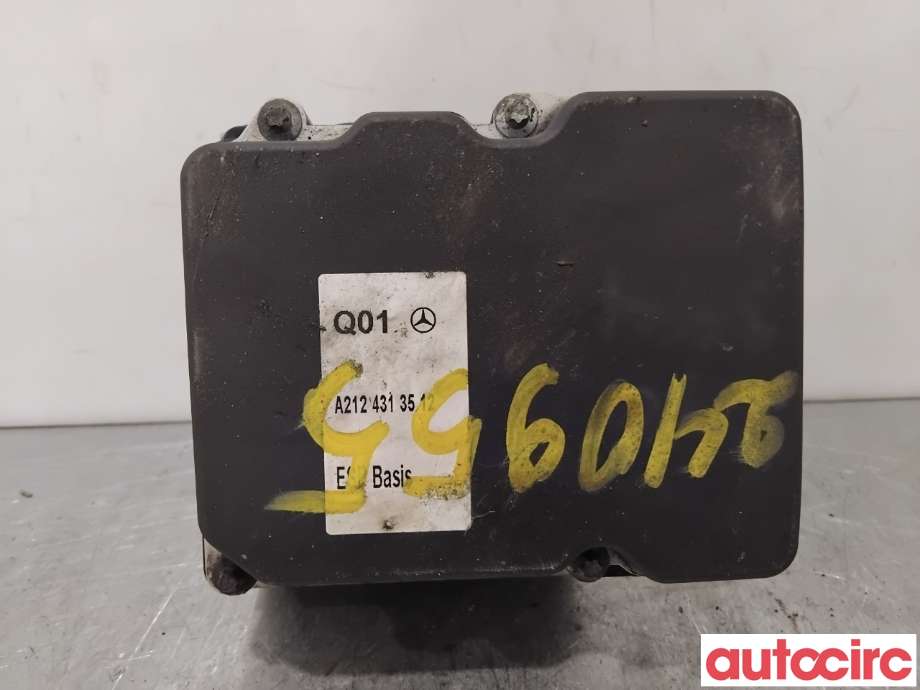 ABS sentral til Mercedes E-Klasse 2009-2013 (Fase 1) (W212) (W212) (MERCEDES|A2124313612|0265236369|A2184313312)