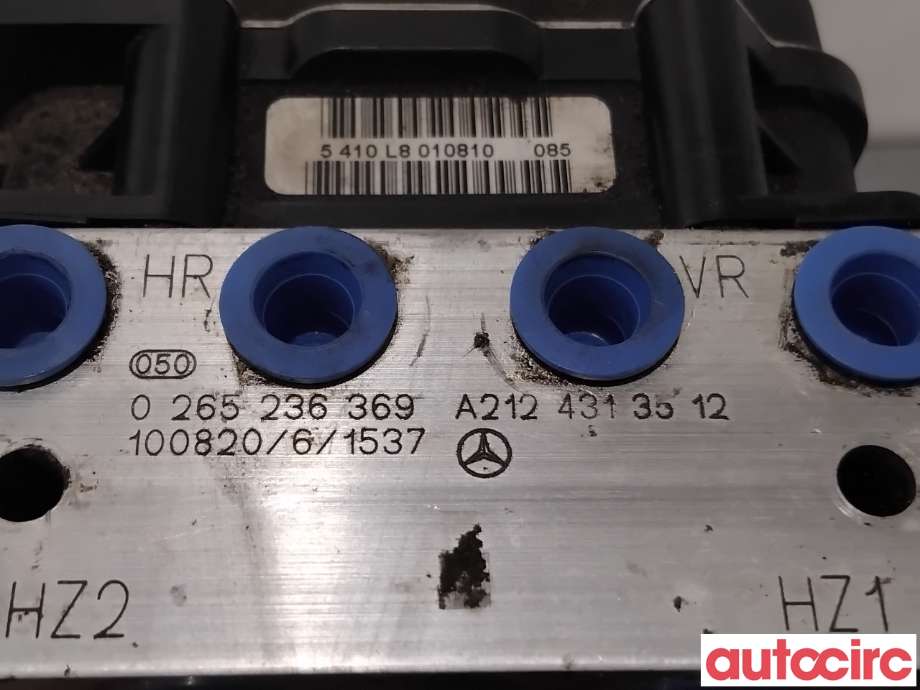 ABS sentral til Mercedes E-Klasse 2009-2013 (Fase 1) (W212) (W212) (MERCEDES|A2124313612|0265236369|A2184313312)