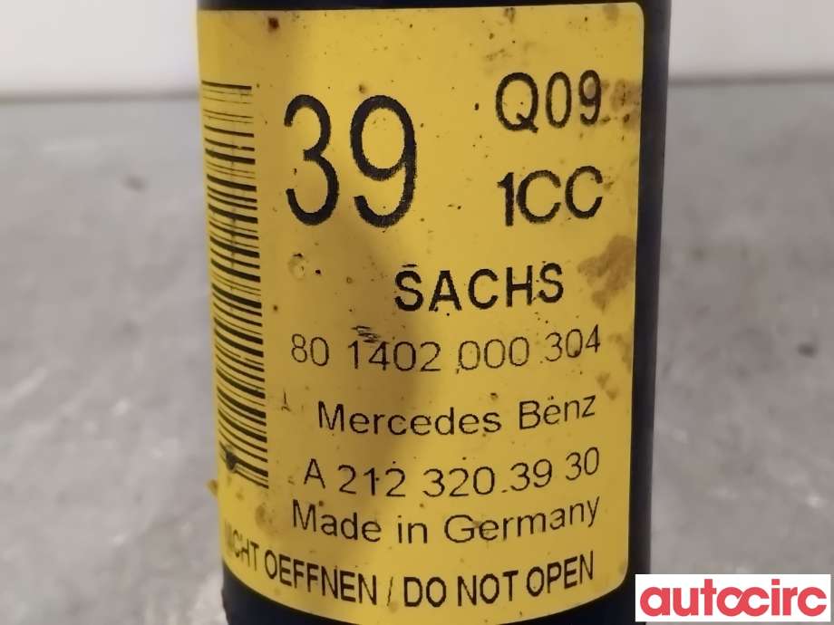 Støtdemper bak til Mercedes E-Klasse 2009-2013 (Fase 1) (W212) (W212) (MERCEDES|A2123203930|801402000304)