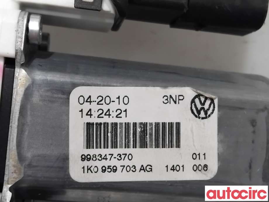 Ruteheis venstre bak til VW Golf VI 2008-2012  (VOLKSWAGEN|1K0959703AG|998347-370|3C0959703B)
