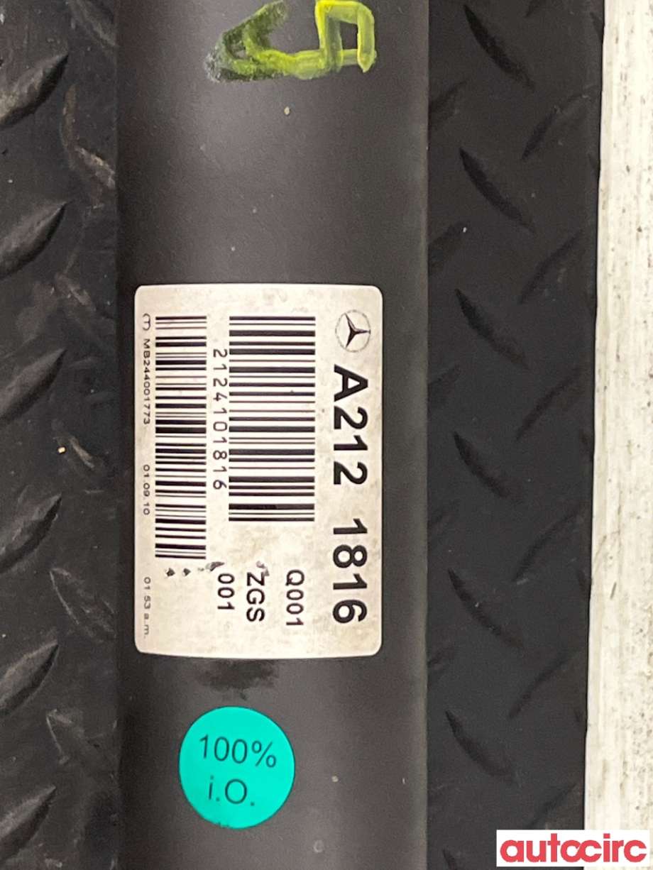 Mellomaksel til Mercedes E-Klasse 2009-2013 (Fase 1) (W212) (W212) (MERCEDES|A2124100116|A2124101816)