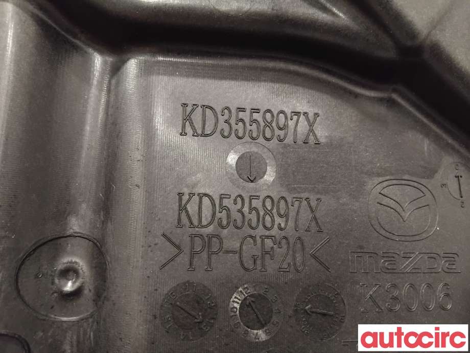 Ruteheis til Mazda CX-5 2012-2017 (Type I)  (MAZDA|KD53-58-590||KD535897X)