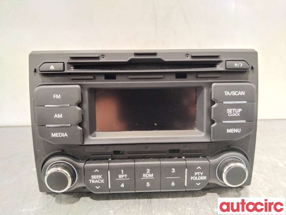 Bilstereo til Kia Rio, 2011-2017 Type III  (KIA|961701W700CA)