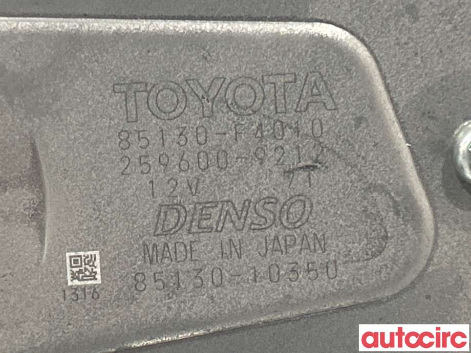 Viskermotor bakrute til Toyota C-HR 2016-->>  (TOYOTA|85130F4010)