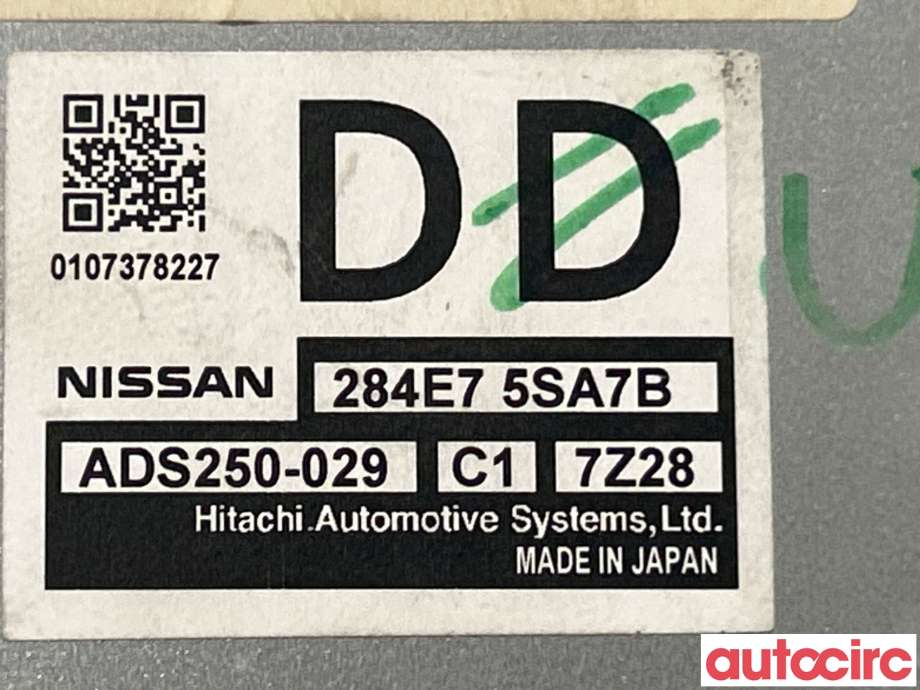 Styreenhet diverse til Nissan Leaf 2018-->> (Type II)  (NISSAN|284E75SA4C)