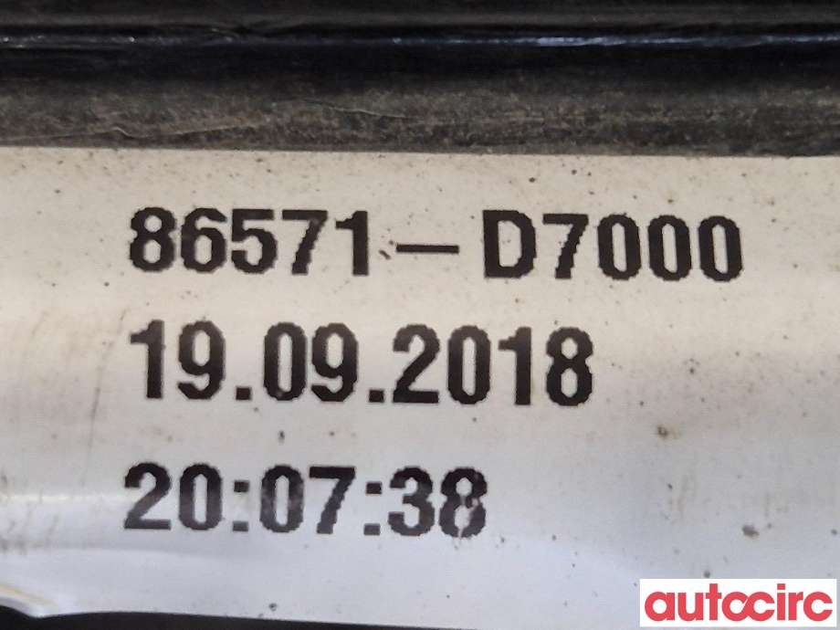 Støtfangerforsterkning foran til Hyundai Tucson 2015-2020  (HYUNDAI|64900D7010|)