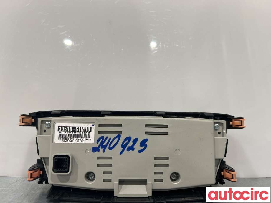 Varmeapparat betjening til Suzuki SX4 S-CROSS 2013-->> (Type II)  (SUZUKI|39510-61M10-BKZ)