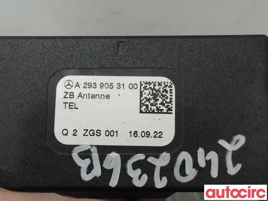 Dashbord telefon til Mercedes EQC 2019-->>  (MERCEDES|A2939053100|)