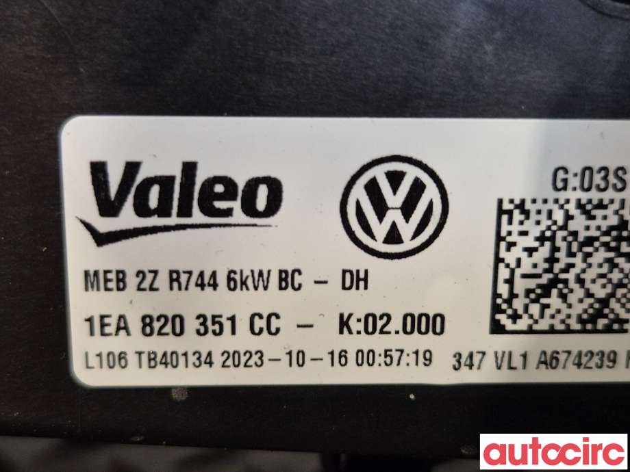 Diverse deler til VW ID.4 2020-->>  (VOLKSWAGEN|1EA820353A|)