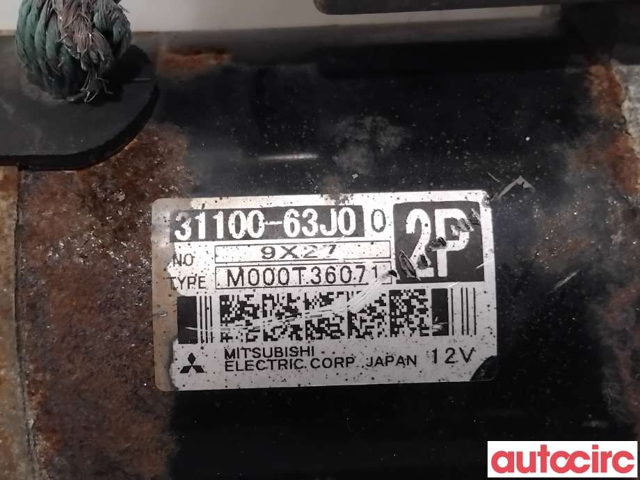 Starter til Suzuki Swift 2005-2010  (SUZUKI|31100-63J00|M000T36071)