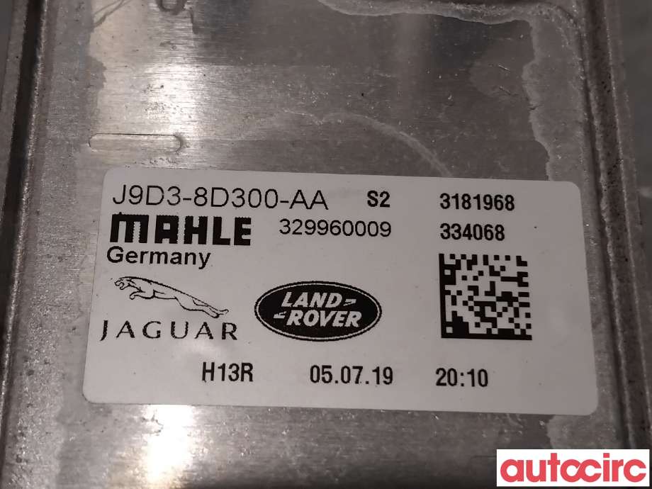 Varmeapparat diverse til Jaguar I-PACE 2018-->>  (JAGUAR|T4K1264||J9D3-8D300-AA)