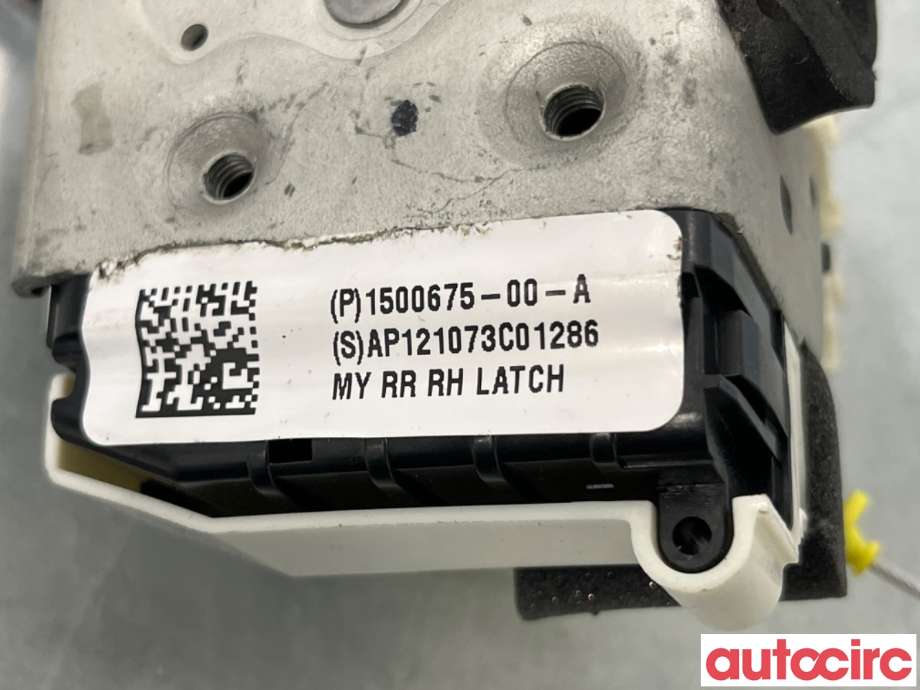 Låsekasse høyre bak til Tesla Model 3 2018-2023 (Fase 1)  (TESLA|1500675-00-B||1500675-00-A)