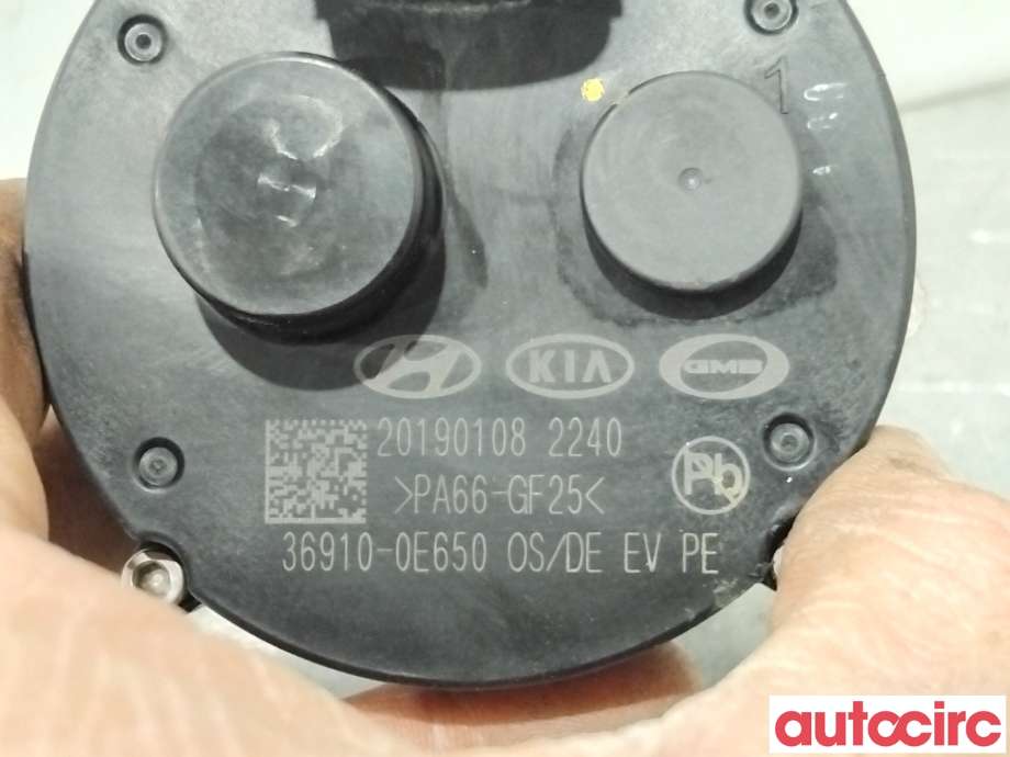 Sirkulasjonspumpe til Hyundai Kona 2017-2021 (Type I, Fase 1)  (HYUNDAI|369100E650||36910-0E650)