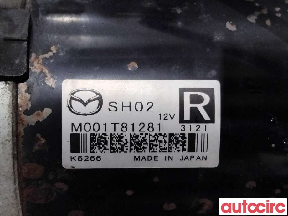 Starter diesel til Mazda 6 2013-2015 (Type III, Fase 1)  (MAZDA|SH02-18-400|M001T81281|SH02)