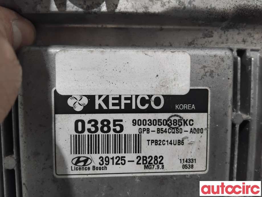 Styreenhet motor til Hyundai i20 2009-2014 (Type I)  (HYUNDAI|391252B282|9003050385KC|39125-2B282)