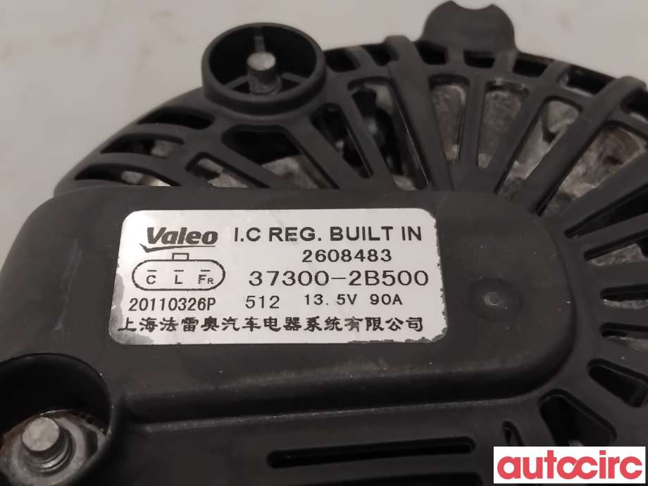 Dynamo til Hyundai i20 2009-2014 (Type I) (HYUNDAI|373002B300|2608483|37300-2B500)