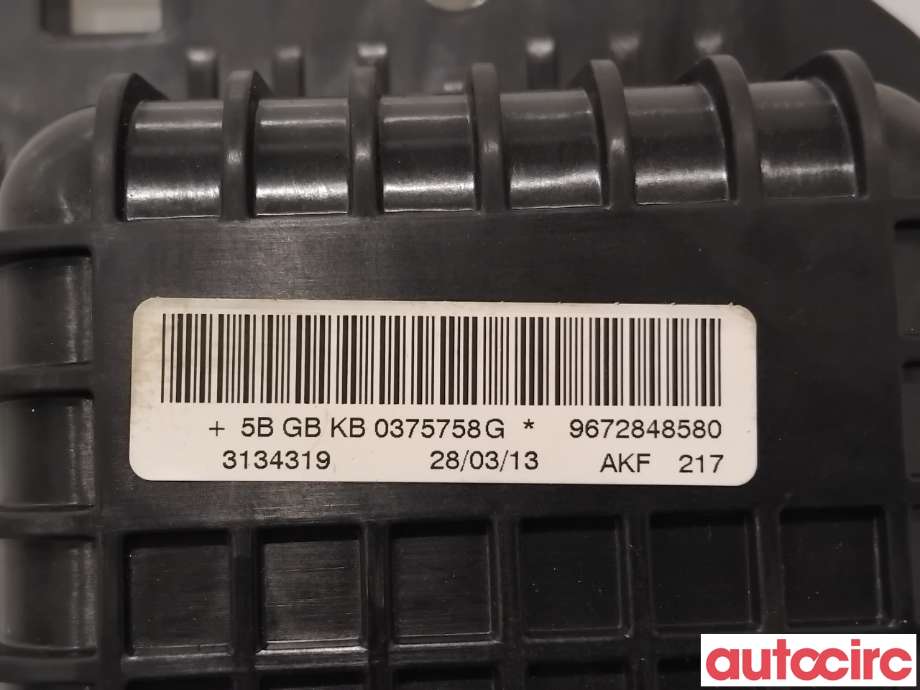 Airbag passasjer til Peugeot 208 2012-2019 (Type I)  (PEUGEOT|9672848580|)