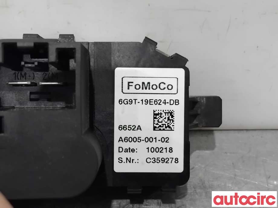 Varmeapparat motstand til Ford Mondeo 2007-2010 (Type IV, Fase 1)  (FORD|1512406||6G9T-19E624-DB)
